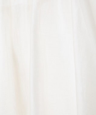 YECCA VECCA バルーンスリーブシアーシャツ Off White