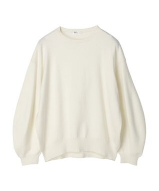 CRAFT STANDARD BOUTIQUE 袖ボリュームニットプルオーバー Ivory