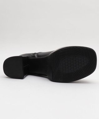 WEGO ストレッチヒールショートブーツ ブラック