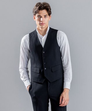 ウーステッドモックロディ　ジレ