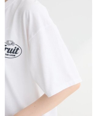 Green Parks ■　ＦＲＵＩＴ　ＯＦ　ＴＨＥ　ＬＯＯＭ　２ロゴｐｔＴＥＥ Off White