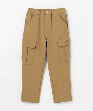 J.PRESS KIDS 【100-130cm】裏付き ストレッチ カーゴパンツ ベージュ系