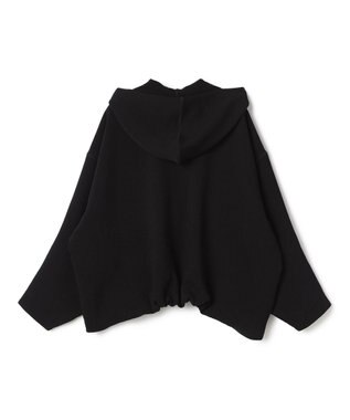 BEIGE， BROOM / スウェット風コンパクトライトパーカー Black