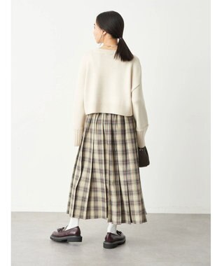 earth music&ecology ワイドスリーブプルオーバー Ivory