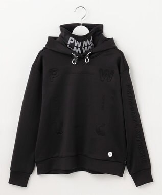 PW CIRCULUS 【WOMEN】 デタッチャブルフーディー ブラック系1