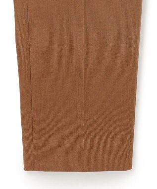 ICB L 【接触冷感・UVケア・撥水・洗える】LooseWeave テーパードパンツ ブラウン系