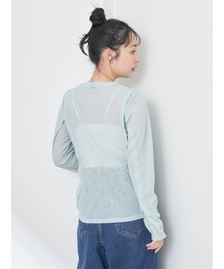 earth music&ecology シアーテレコプルオーバー Mint