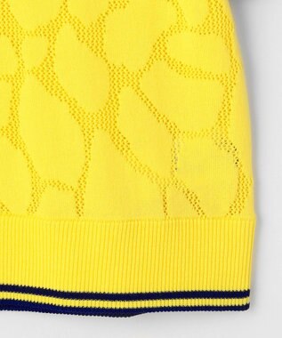 PW CIRCULUS 【WOMEN】ジラフニットポロ ゴルフウェア レディース イエロー系