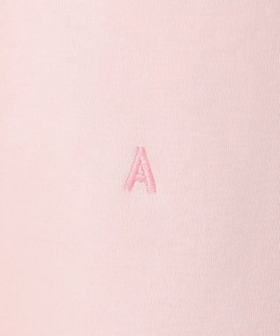 ANY 【Sサイズあり】オーガニックコットンスムース5分袖Tシャツ ピンク