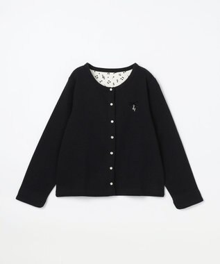 ANY KIDS まいにちスナップカーディガン ブラック