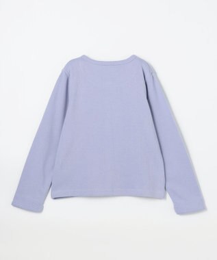 ANY KIDS まいにちスナップカーディガン ラベンダー