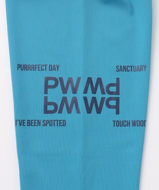 PW CIRCULUS 【吸水速乾 / UV遮蔽率99.5% UVカット / ストレッチ】【MEN】ロングスリーブ ポケットモックT ゴルフ スカイブルー系