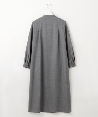 J.PRESS LADIES 【洗える】ANASTASIA milled ワンピース ライトグレー系