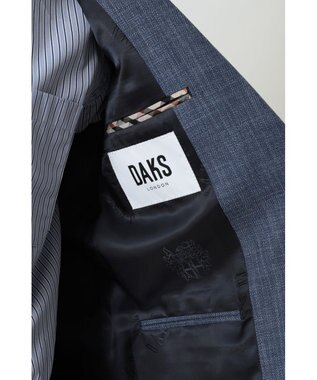 DAKS ウールコットンダークブルージャケット ブルートパーズ