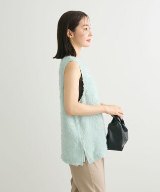 Green Parks マルチＷＡＹ　ジャガードベスト Mint