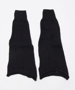 WEGO ダメージレッグカバー ブラック