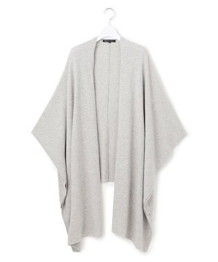 23区 カシミヤブレンド マルチ ケープ ライトグレー系