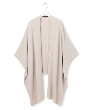 23区 カシミヤブレンド マルチ ケープ ベージュ系
