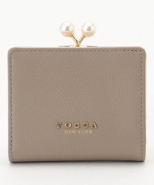 TOCCA POINT OF PEARL BIIFOLOD WALLET 2つ折り財布 グレー系