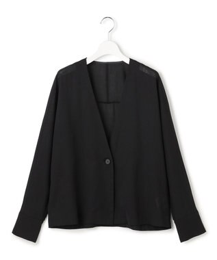 ICB 【先行予約】 ハイツイストドライメッシュ ノーカラージャケット ブラック