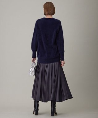 ICB フォックスカシミヤ プルオーバー ネイビー系