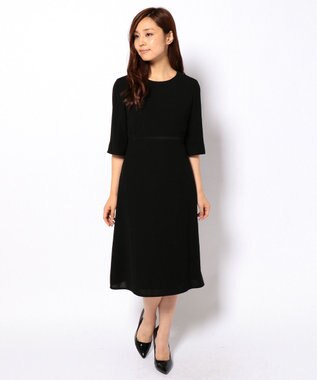 組曲 NOIR モランナ経二重 ジャケット+ワンピース ブラック系