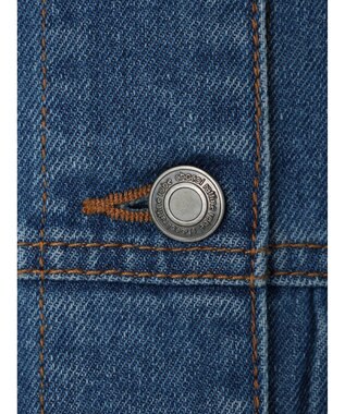 Green Parks ノーカラーデニムジャケット Light Indigo