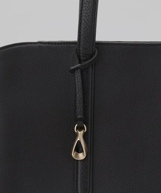 GOTAIRIKU 【ETIAM】シュリンク ファスナートートバッグ（S）《Flexi》 ブラック系