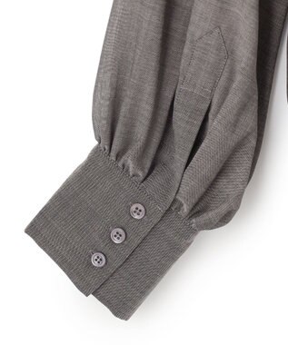 BEIGE， MOYE / フリルブラウス C.Gray