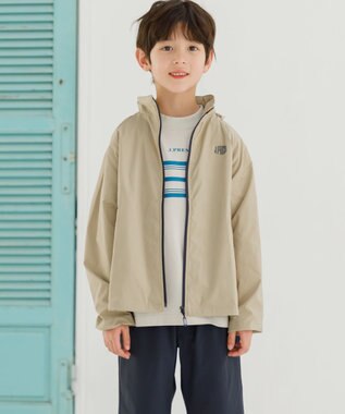 J.PRESS KIDS 【100-130cm】ボーダープリント Ｔシャツ ライトグレー系