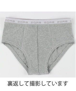 WACOAL MEN ブリーフ フロント立体設計 やさしい肌あたり 前中心布2重設計 前閉じ 下着 メンズ GF2500 /ブロス バイ ワコールメン グレー