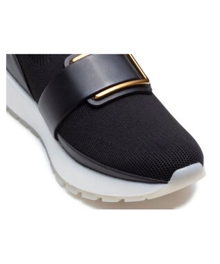 REGAL FOOT COMMUNITY 【リーガルレディース】BF04 バックルニットスニーカー スニーカー ブラック