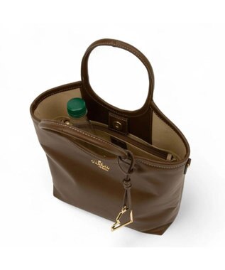 LANVIN en Bleu カリテ 2WAYハンドバッグ ブラウン