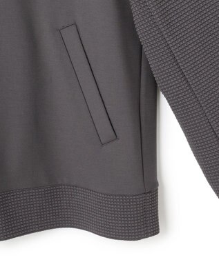 JOSEPH HOMME 【オリジナル素材】ライトタックジャージー ジップアップブルゾン グレー系