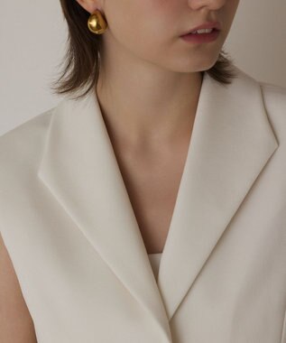 GRACE CONTINENTAL トリアセジャージジレ キナリ