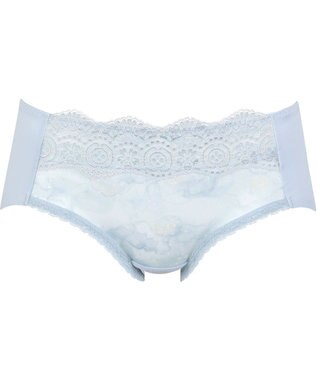 Wing ショーツ 【スタイルアップブラ】 KB2900とペア アウターにひびきにくい(バック裾) やさしいフィット感 はきこみ丈あさめ KF2990 ウイング／ワコール ブルー