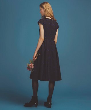 TOCCA 【洗える・消臭】SWIMMING RIBBON ドレス ネイビー系7