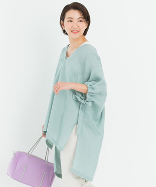 一部店舗限定】LIBECO リボン ブラウス / 23区 | ファッション通販 ...