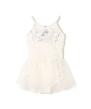 Chacott スカート付レオタード オフホワイト