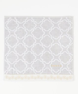 TOCCA CLOVER BRICK TOWELCHIEF タオルハンカチ ライトグレー系