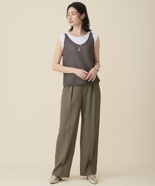 自由区 S スーピマスムース タンクトップ オフ