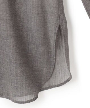 BEIGE， MOYE / フリルブラウス C.Gray