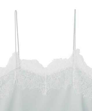 AMERICAN HOLIC レースサテンキャミワンピース Mint