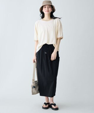 ANY デイショルダーバッグ ベージュ
