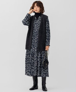 23区 【CLASSY.1月号掲載】ジョッキーベルト ブーツ ブラック系