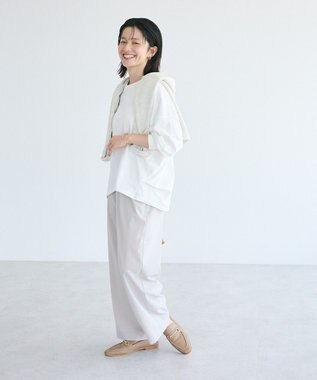 CRAFT STANDARD BOUTIQUE コクーンシルエットチュニック White