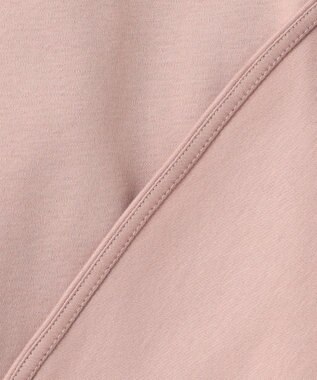 ANY L 【洗濯機可】着映えるシャーリングトップス ピンク