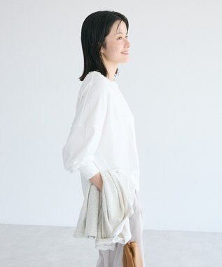 CRAFT STANDARD BOUTIQUE コクーンシルエットチュニック White