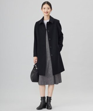 J.PRESS LADIES L 【WEB限定カラーあり】ツイードツイル ジャンパー ドレス 【WEB限定】グレー系