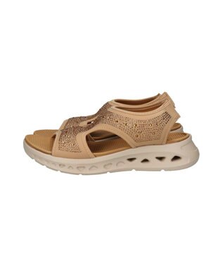 Bridget Birkin 【VINCULUM】フレックスソールビジューサンダル ベージュ
